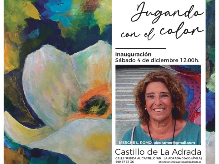Exposición de pintura "Jugando con el color" en el Castillo de La Adrada
