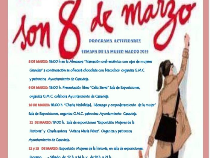 semana de la mujer del 8 al 13 de Marzo en Casavieja