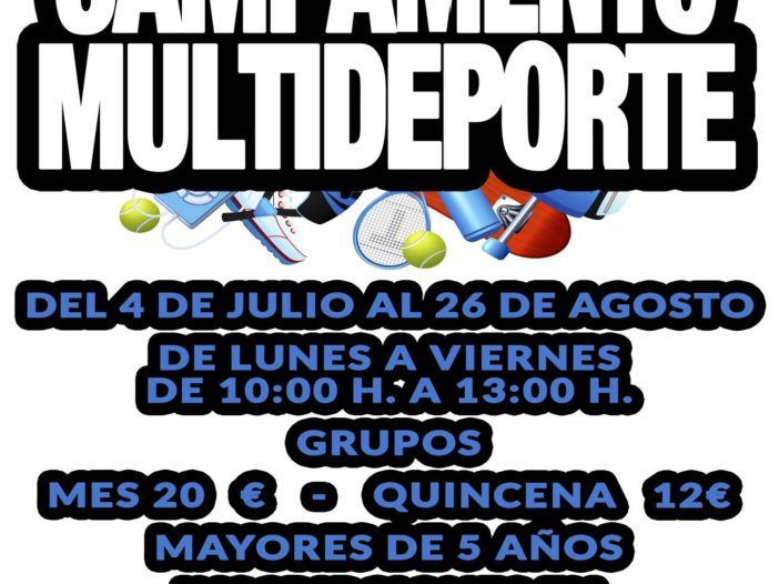 CAMPAMENTO MULTIDEPORTE 2022