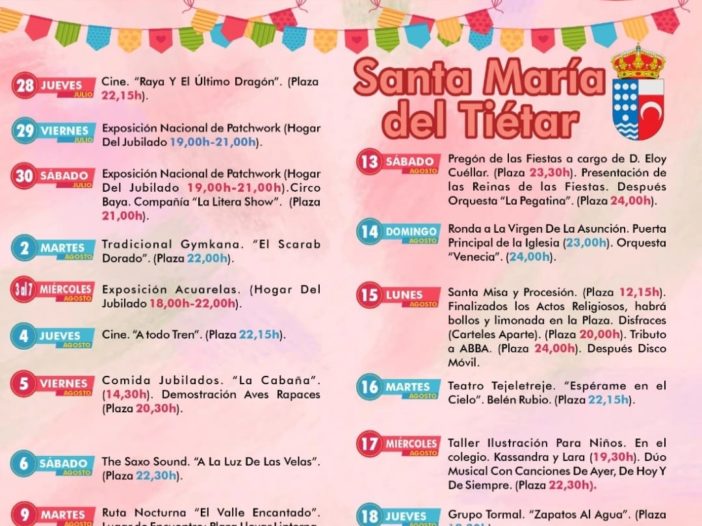 Fiestas en Santa Maria del Tiétar