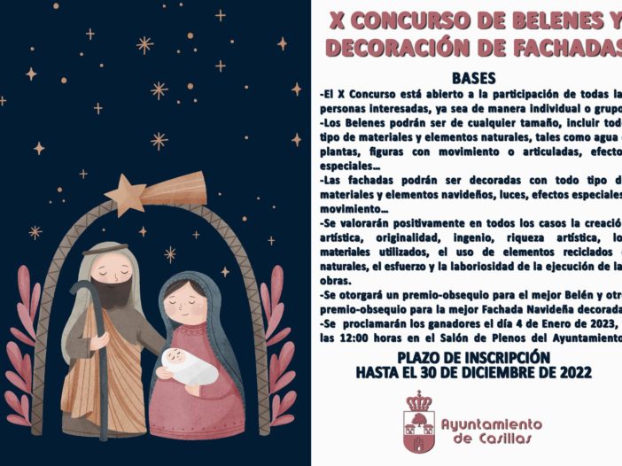 X CONCURSO DE BELENES Y DECORACIÓN DE FACHADAS