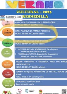 Verano cultural 2023 Fresnedilla