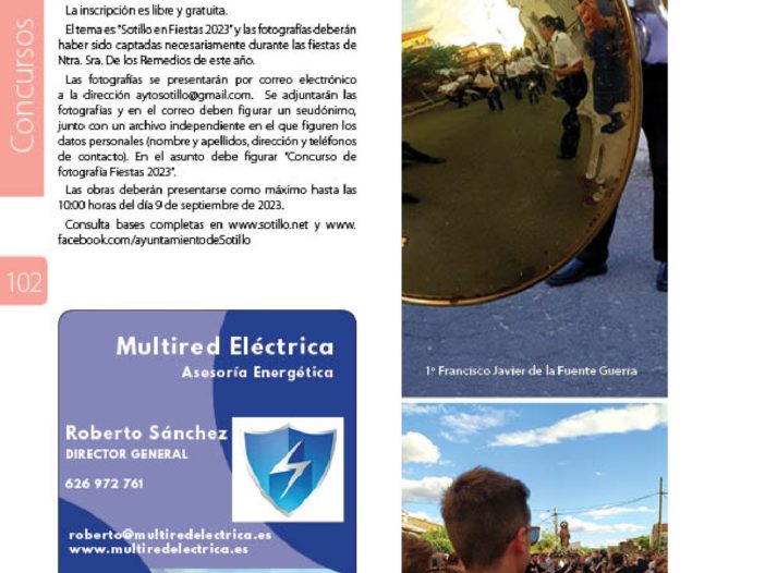 XII CONCURSO DE FOTOGRAFÍA DIGITAL: “SOTILLO EN FIESTAS 2023”
