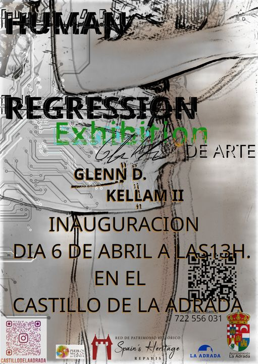 Exposición de arte "HUMAN REGRESSION" en La Adrada