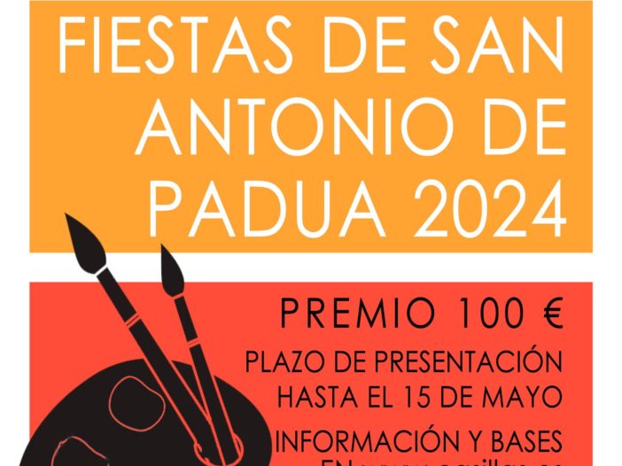 XX CONCURSO DE CARTELES "FIESTAS SAN ANTONIO DE PADUA"