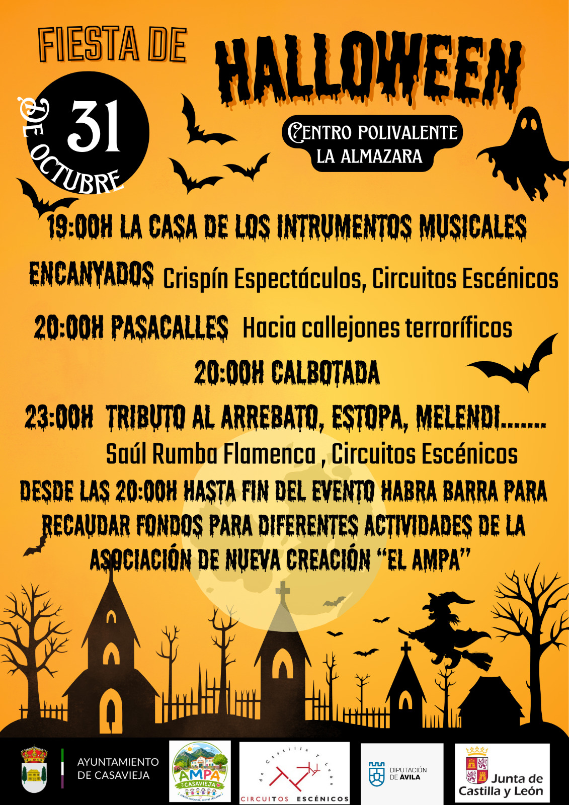 Fiesta Halloween 2026 Casavieja