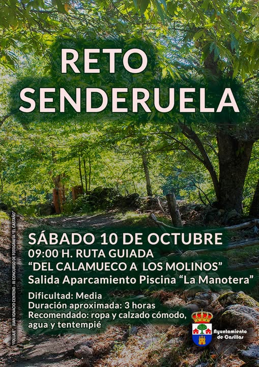 RETO SENDERUELA: "DEL CALAMUECO A LOS MOLINOS"